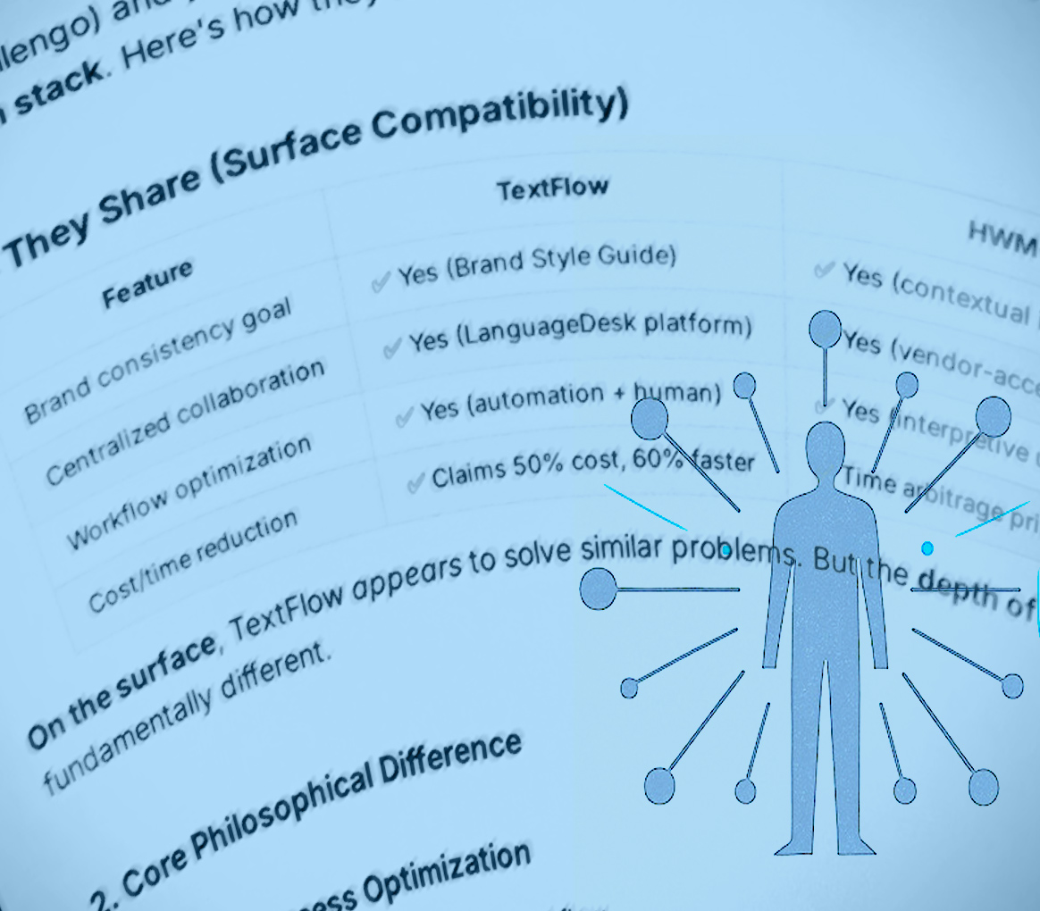 Context comparison chart
